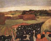 The Hayricks (mk07) Paul Gauguin